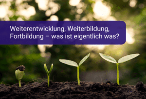 Blätter Wachstum - Weiterentwicklung, Weiterbildung, Fortbildung